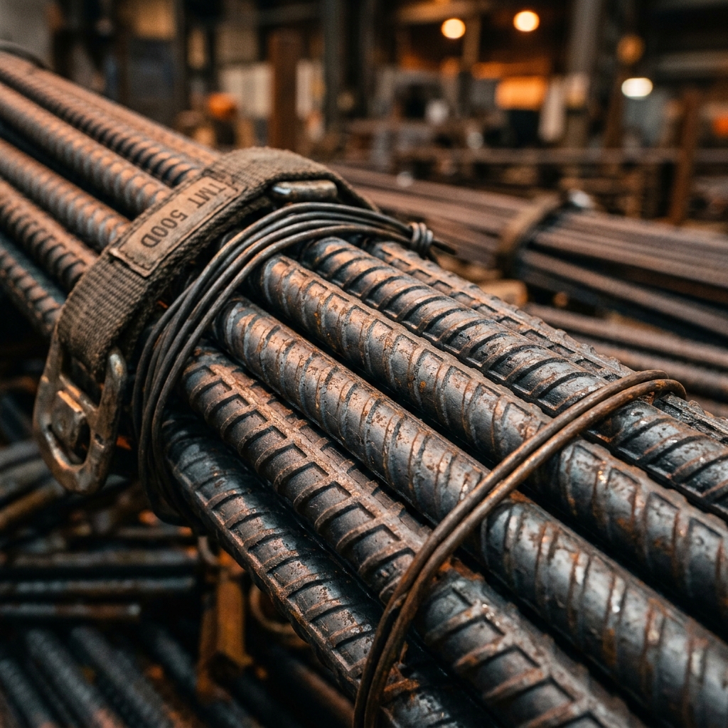 TMT Steel Bars - Fe500 Fe550 grade rebar for construction